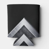 Elegant Metal Pattern Blikjeskoeler (Achterkant)