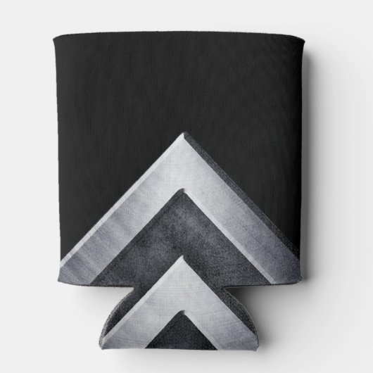 Elegant Metal Pattern Blikjeskoeler (Achterkant)