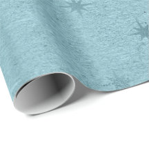 Elegant metalblue kerstster