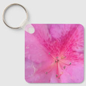 Elegant metalen vierkant sleutelhanger (Voorkant)