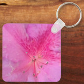 Elegant metalen vierkant sleutelhanger (Achterkant)