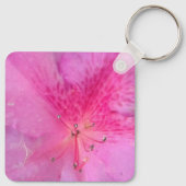 Elegant metalen vierkant sleutelhanger (Achterkant)