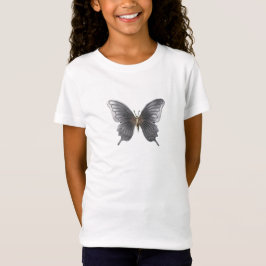 Elegant metalen vlinder Kinder T-shirt