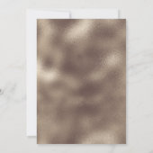 Elegant Metallic Copper Green Blauwgroen Wedding I Kaart (Achterkant)