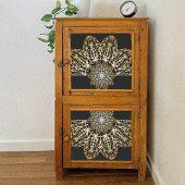 Elegant Metallic Faux Gold Mandalas ontkoppeling Tissuepapier