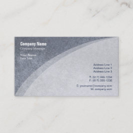 Elegant Metallic Visitekaartje