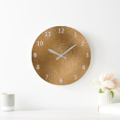 Elegant metallisch goud Bronze Decoratief Grote Klok (Huis)