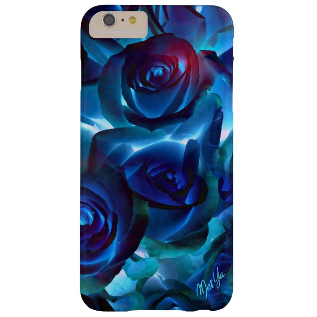 Elegant Midnight Rozen iPhone 6/6 PLUS Slim Hoesje (Achterkant)