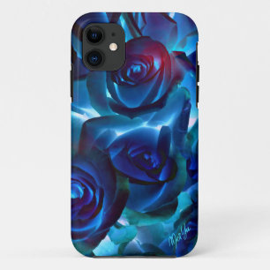 Elegant Midnight Rozen iPhone SE + 5/5S Slim Hoesj iPhone 11 Hoesje