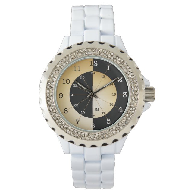 Elegant Militair tijdhorloge Horloge (Voorkant)