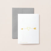 Elegant Mini Wedding Kaart (Met envelop)