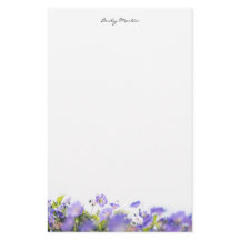 Elegant, minimaal bloemmotief Persoonlijk
