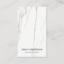 ELEGANT MINIMAAL CHIC MARBLE TEXTURE PROFESSIONAL VISITEKAARTJE