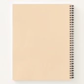 Elegant Minimaal Dagboek Notitieboek (Achterkant)