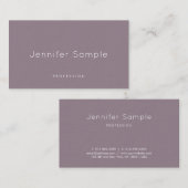 Elegant minimaal design modern, luxe rendy visitekaartje (Voorkant / Achterkant)