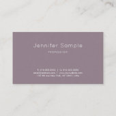 Elegant minimaal design modern, luxe rendy visitekaartje (Achterkant)