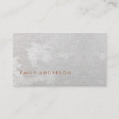 ELEGANT MINIMAAL EENVOUDIG LICHTE GRAFIE FOLIE TEX VISITEKAARTJE (Voorkant)