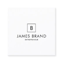 Elegant minimaal monogram