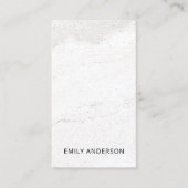ELEGANT MINIMAAL STONE TEXTURE MODERN PROFESSIONAL VISITEKAARTJE (Voorkant)