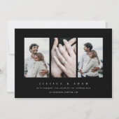 Elegant Minimal 3 Aankondiging van het Foto Verlov (Voorkant)