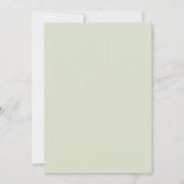 Elegant minimal beige Modern Simple Wedding Kaart (Voorkant)