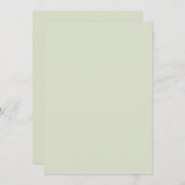 Elegant minimal beige Modern Simple Wedding Kaart (Voorkant / Achterkant)