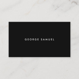 Elegant Minimal Business Branding Visitekaartje