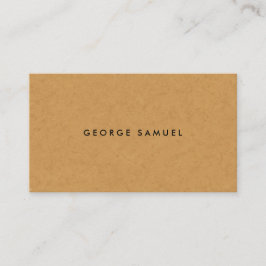 Elegant Minimal Business Branding Visitekaartje