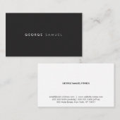 Elegant Minimal Business Branding Visitekaartje (Voorkant / Achterkant)