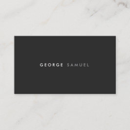 Elegant Minimal Business Branding Visitekaartje