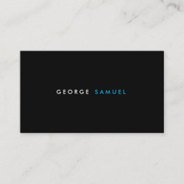 Elegant Minimal Business Branding Visitekaartje