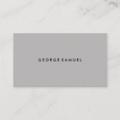 Elegant Minimal Business Branding Visitekaartje (Voorkant)