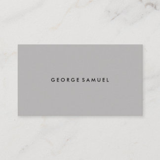 Elegant Minimal Business Branding Visitekaartje