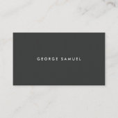 Elegant Minimal Business Branding Visitekaartje (Voorkant)