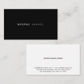 Elegant Minimal Business Branding Visitekaartje (Voorkant / Achterkant)
