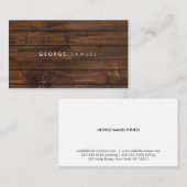 Elegant Minimal Business Branding Visitekaartje (Voorkant / Achterkant)