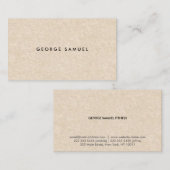 Elegant Minimal Business Branding Visitekaartje (Voorkant / Achterkant)