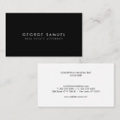 Elegant Minimal Business Branding Visitekaartje (Voorkant / Achterkant)