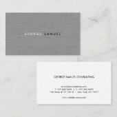 Elegant Minimal Business Branding Visitekaartje (Voorkant / Achterkant)