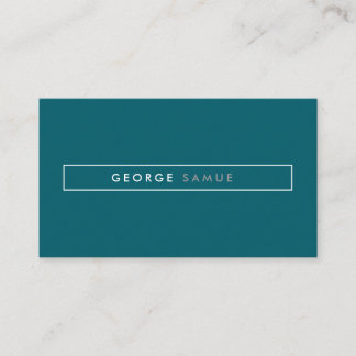 Elegant Minimal Business Branding Visitekaartje