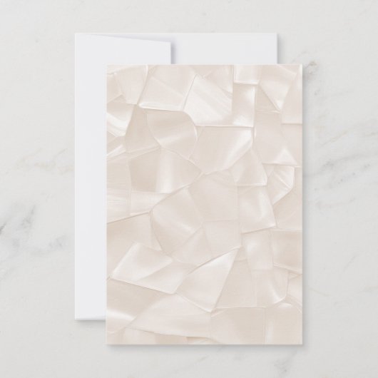 Elegant Minimal Calligraphy Wedding QR code RSVP Kaartje (Achterkant)