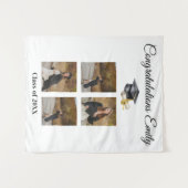 Elegant Minimal Minimalist Graduation Wandkleed (Voorkant (horizontaal))