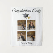 Elegant Minimal Minimalist Graduation Wandkleed (Voorkant)