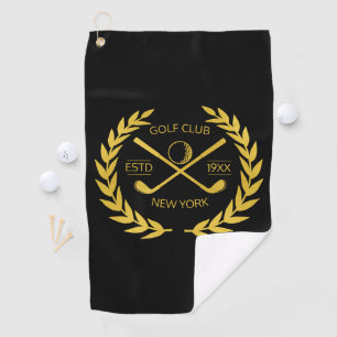 Elegant Minimal Modern Golfhanddoek