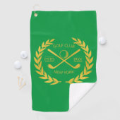 Elegant Minimal Modern Golfhanddoek (Insitu)