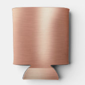 Elegant Minimal Roos Gold Hallo 50 verjaardag Blikjeskoeler (Achterkant)