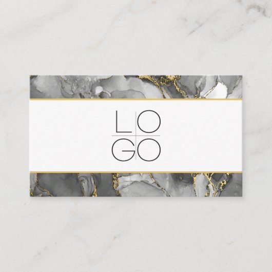 ELEGANT MINIMAL SCRIPT YOUR QR CODE Business Card Visitekaartje (Voorkant)