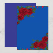 Elegant Minimal Wedding Invitation Template Kaart (Voorkant / Achterkant)