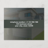 Elegant Minimale foto van Estate Agent Flyer (Achterkant)