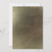 Elegant Minimale Gold Holiday-kerstfoto Kaart (Achterkant)